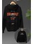 Oversize C-10 Sırt Baskılı Kapüşonlu Sweatshirt, Unisex Classic Araba Temalı Hoodie 1