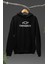 Oversize C-10 Sırt Baskılı Kapüşonlu Sweatshirt, Unisex Classic Araba Temalı Hoodie 2