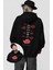 Oversize Naruto Akatsuki Sırt Baskılı Kapüşonlu Sweatshirt, Unisex Naruto Anime Baskılı Hoodie 1