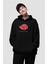 Oversize Naruto Akatsuki Sırt Baskılı Kapüşonlu Sweatshirt, Unisex Naruto Anime Baskılı Hoodie 2