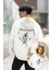Unisex Funny Metallica Sırt Baskılı Kapüşonlu Sweatshirt, Oversize Rock Metal Müzik Baskılı Hoodie 1