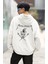 Unisex Funny Metallica Sırt Baskılı Kapüşonlu Sweatshirt, Oversize Rock Metal Müzik Baskılı Hoodie 3