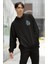 Unisex Ateşli Megadeth Sırt Baskılı Kapüşonlu Sweatshirt, Oversize Rock Band Baskılı Hoodie 2