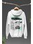 Oversize Lamborghini Sırt Baskılı Kapüşonlu Sweatshirt, Unisex Yarış Araba Temalı Hoodie 3