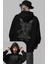 Unisex Sleep Token Sırt Baskılı Kapüşonlu Sweatshirt, Oversize Rock Band Baskılı Hoodie 1