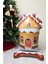 Kurabiye Evi Yılbaşı Balonu Ayaklı Şeker Evi Ginger House Folyo Balon 120cm 1