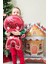 Kurabiye Evi Yılbaşı Balonu Ayaklı Şeker Evi Ginger House Folyo Balon 120cm 4