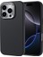 Apple iPhone 16 Pro Kılıf Karbon Fiber Dizayn Magsafeli Troy Kapak Siyah 1