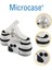 60X Mini Cep Telefonu Için Mandallı Mikroskop Uv Ledli Büyüteç - AL4727 3