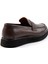Kahve Deri Erkek Loafer Ayakkabı E01440102303 4