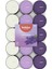 Lavanta Kokulu Tealight Mum, 30'lu Paket, 3,5 Saat Yan Ma, Doğal Özler Içerir, Palmiye Yağı Içermez 1