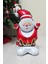 Ayaklı Küçük Noel Baba Folyo Balon Oturan Noel Baba Yılbaşı Balonu 1