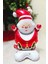 Ayaklı Küçük Noel Baba Folyo Balon Oturan Noel Baba Yılbaşı Balonu 3