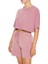 Yuvarlak Yaka Crop T-Shirt 4