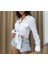 Kadın Crop Gömlek - Beyaz 5