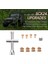 4 Adet Pirinç Genişletilmiş 7mm Altıgen Tekerlek Birleştirici 4mm Genişletilmiş Eksenel SCX24 90081 1/24 Rc Paletli Araba Yükseltme Parçaları (Yurt Dışından) 3