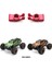 2 Adet Metal Arka Hub Taşıyıcı Tekerlek Koltuğu Hbx 16889 16890 SG1601 SG1602 1/16 Rc Araba Yükseltme Parçaları, Kırmızı (Yurt Dışından) 3