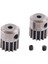 2 Adet Motor Dişli Pinyonu 16392 Go 16207 16208 16209 16210 H16 H16H H16E H16P 1/16 Rc Araba Yedek Parçaları (Yurt Dışından) 2