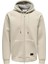 Bobbey Scuba Full Zıp Hoodıe Krem Erkek Sweatshirt 22031823 1