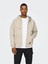 Bobbey Scuba Full Zıp Hoodıe Krem Erkek Sweatshirt 22031823 2