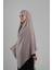 Violet Pratik Hazır Geçmeli Tesettür Eşarp Krep Bağcıklı Sufle Hijab 2313_21 3