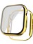 Apple Watch 10 42MM Uyumlu Kasa ve Ekran Koruyucu Electroplatink Çerçeveli Sert Pc Gard 36 Gold 1