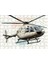 Ahşap Mdf Puzzle Yapboz Beyaz Helikopter Tasarımı 120 Parça 25*35 cm 1