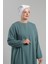 Krem Pratik Hazır Geçmeli Fiyonklu Bone Sandy Çift Taraflı Çapraz 3007B_40 2