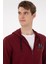 Erkek Bordo Hırka (Örme) 50293649-VR014 2
