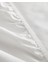 Manon King Size %100 Pamuk Ranforce Lastikli Çarşaf - Beyaz 2
