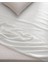 Manon King Size %100 Pamuk Ranforce Lastikli Çarşaf - Beyaz 4
