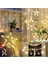 Mr 2x1 Metre Yıldızlı Sarkıt LED Perde - Yıldız Perde LED Işık Saçak LED 3