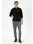 Erkek Siyah Sweatshirt 50293442-VR046 4
