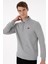 Erkek Gri Melanj Sweatshirt 50298243-VR086 3