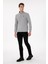 Erkek Gri Melanj Sweatshirt 50298243-VR086 4