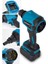 Ideacorp Alman Teknoloji 798VF 25 Ah Çift Kompresörlü 7 Pcs Hava Üfleme /e mme Lastik Şişirme Makinesi 3