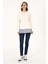 Kadın Krem Sweatshirt 50299007-VR071 4