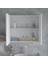 Nossa 80'LİK Lavabo Üstü, Çift Kapaklı Aynalı Banyo Dolabı, Aynalı Dolap, Çok Amaçlı Dolap 2