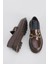 Kadın Loafer Yüksek Taban Tokalı Günlük Ayakkabı Kinles 8