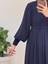 Ece Triko Elbise - Lacivert 1