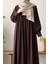 Visal Elbise - Kahve 3
