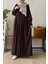 Visal Elbise - Kahve 4