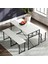 Masa Takımı Bench Bank Masa Seti 120 x 60 Masa Mutfak Masası Yemek Masası Beyaz 1552 3