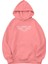 Unisex Oversize Heart Hoodie Pembe 1