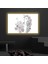 LED Işıklı Kanvas Tablo, 3D Dekoratif Baskılı Tablo Yapay Zeka Destekli Modern Tasarımlar 22 2