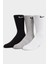 Dri Fit Everyday Cotton Cushioned Crew 3 Pr Siyah Çorap 3 Çift Beyaz-Gri-Siyah 1