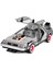 Geleceğe Dönüş Arabası Seri 3 Metal Model Araba Back To The Future Delorean 1/24 Ölçek 1