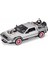 Geleceğe Dönüş Arabası Seri 3 Metal Model Araba Back To The Future Delorean 1/24 Ölçek 3