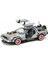 Geleceğe Dönüş Arabası Seri 3 Metal Model Araba Back To The Future Delorean 1/24 Ölçek 4
