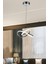 Tekno Trust Modern Bolivia Tekli Krom Sarkıt LED Beyaz Power Ledli Salon Mutfak Oda Hol Ledli Avize, 25X70 1